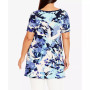 Plus Size Felicity Spliced Tunic Top