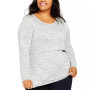 Plus Size Tiered Nursing Top
