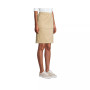 Women's Mid Rise Elastic Waist Pull On Knockabout Chino Skort