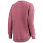 Women's Cardinal Iowa State Cyclones Vintage-Like Wash Pullover Sweatshirt