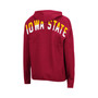 Women's Cardinal Iowa State Cyclones 2-Hit Full-Zip Hoodie