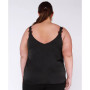 Plus Size Lace-Trim V-Neck Camisole