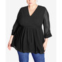 Plus Size After Dark Tunic Top