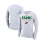 Men's and Women's x LeBron James White Florida A&M Rattlers 2023 On Court Bench Long Sleeve T-shirt