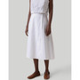 Women's Overlap Midi Skirt
