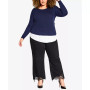 Plus Size Dakota Duet Scoop Neck Top