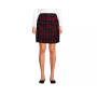 School Uniform Women's Side Pleat Plaid Skort Above the Knee