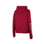 Women's Cardinal Alabama Crimson Tide 3-Hit Pullover Sweatshirt