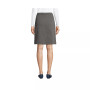 School Uniform Women's Ponte Button Front Skort Above the Knee