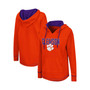 Women's Orange Clemson Tigers Tunic Pullover Hoodie