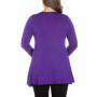 Women's Plus Size Poised Swing Tunic Top