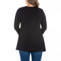 Women's Plus Size Poised Swing Tunic Top