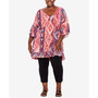 Plus Size Harper Print Tunic Top