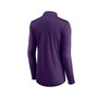 Women's Branded Purple Baltimore Ravens Worth the Drive Quarter-Zip Top