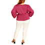 Trendy Plus Size Opulent Wrap Top