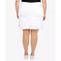 Plus Size Essentials Tech Stretch Pull On Skort with Elastic Wasitband