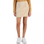 Juniors' Corduroy Button-Front Mini Skirt
