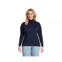 Women's Plus Size Lightweight Fitted Long Sleeve Turtleneck Tee