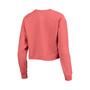 Women's Texas Orange Texas Longhorns Corded Timber Cropped Pullover Sweatshirt