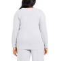 Plus Size Balloon-Sleeve Maternity Top