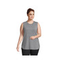 Women's Plus Size Moisture Wicking UPF Sun Crewneck Tunic Tank Top