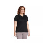 Women's Plus Size Supima Cotton Short Sleeve Polo Shirt