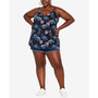 Trendy Plus Size Water Vine Camisole Top