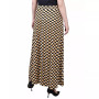 Petite Printed Belted Maxi Skirt