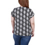 Plus Size Short Extended Sleeve Zip Top