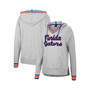 Women's Heathered Gray Florida Gators Andy V-Neck Pullover Hoodie