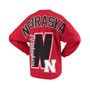 Women's Scarlet Nebraska Huskers Loud n Proud T-shirt