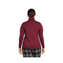 Women's Plus Size Supima Cotton Long Sleeve Turtleneck
