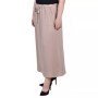 Plus Size Ankle Length Belted A-Line Skirt