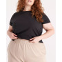 Women's Crop Tee Shirt - Plus Size