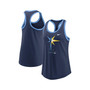 Women's Navy Tampa Bay Rays Tech Tank Top