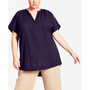 Trendy Plus Size Radiant Top