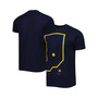 Men's and Women's Navy Indiana Pacers Element Logo Pop T-shirt