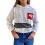 Women's White Tampa Bay Buccaneers Crop Dolman Pullover Hoodie