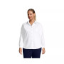 Women's Plus Size Wrinkle Free No Iron Button Front Shirt