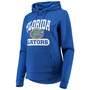 Women's Royal Florida Gators Core Crossover Pillbox Pullover Hoodie