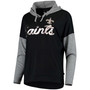 Women's Black, Gray New Orleans Saints Without Limits Pullover Hoodie