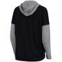 Women's Black, Gray New Orleans Saints Without Limits Pullover Hoodie