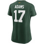 Women's Davante Adams Green Green Bay Packers Name Number T-shirt