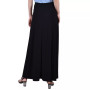 Petite Solid Maxi Skirt with Sash Waist Tie