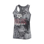 Women's Charcoal Texas A&M Aggies Billboard Tie-Dye Tank Top and Shorts Set