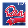 Women's Royal Texas Rangers Plus Size Side Split Pullover Hoodie