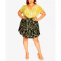 Trendy Plus Size Sorrento Floral Skirt