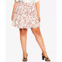 Trendy Plus Size Sorrento Floral Skirt