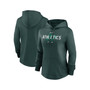Women's Green Oakland Athletics Authentic Collection Pregame Performance Pullover Hoodie