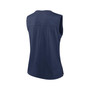 Women's Navy Cleveland Guardians Muscle Play Tank Top